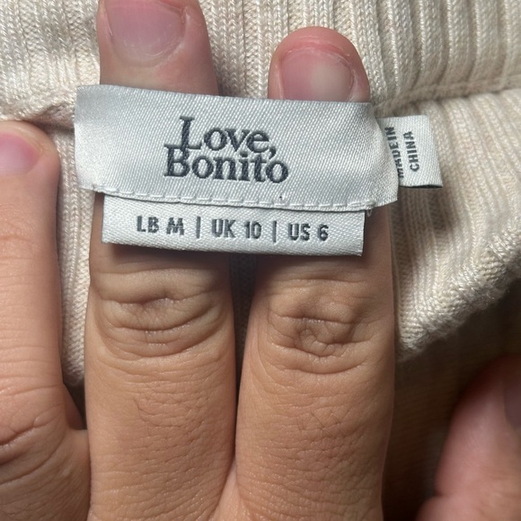 Love Bonito Korin Elastic Waist Soft Cozy Knit Column Ribbed Maxi Skirt Size 6 - Picture 3 of 11